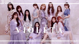 IZ*ONE (아이즈원) - Violeta [8D AUDIO] USE HEADPHONES 🎧