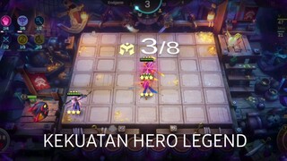 menang cuma modal 3 hero legend