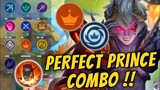 THIS IS THE PERFECT COMBO FOR PRINCE !! UNLIMITED GOLD UNLIMITED ROLL !! MAGIC CHESS MOBILE LEGENDS