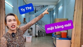 TY THY thuê mặt bằng mới, mở rộng kinh doanh - Ty Thy Vlog Gỏi đu đủ