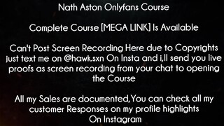 Nath Aston Onlyfans Course download