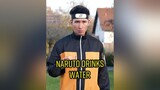 Naruto drinks Water anime naruto hinata sasuke manga fy