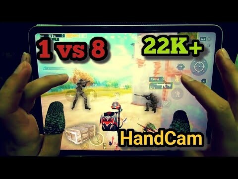 Bật HACK AIM với AKM đầu "RUỒI" Quắn có HACK [Handcam] [6 Fingers] [Solo Squad] [PUBGMOILE]