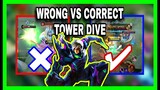 Wrong VS Correct Tower Dive | Gusion Gameplay | MLBB