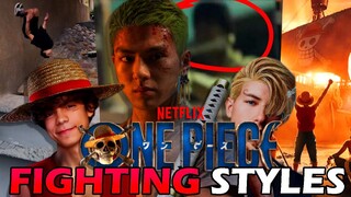 Netflix One Piece Live Action Fighting Styles Revealed for Luffy, Sanji & Zoro!