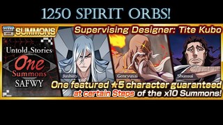 SAFWY Untold Stories: One Summons! | 6 STEPS - 1250 Spirit Orbs! | Bleach: Brave Souls