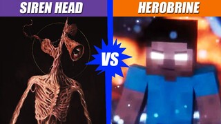 Siren Head vs Herobrine | SPORE