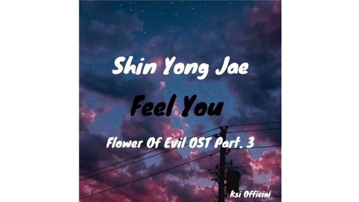 Lirik Lagu Shin Yong Jae - Feel You - Flower Of Evil OST Part. 3 Terjemahan indo