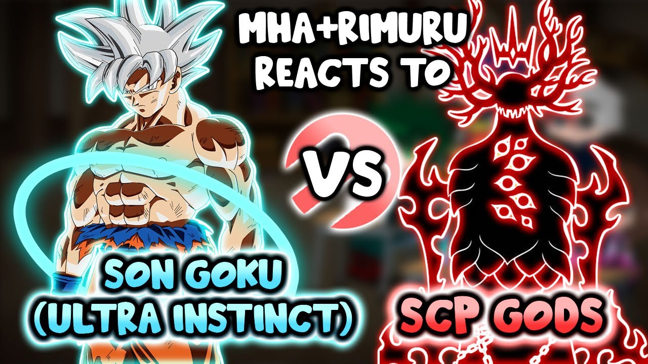 MHA/BNHA+Rimuru Reacts to Goku VS. 
