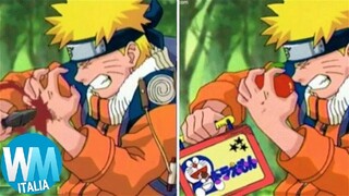 Top 10 CENSURE più ASSURDE in NARUTO!