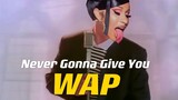 Funny video|Never Gonna Give You meets "Wap"