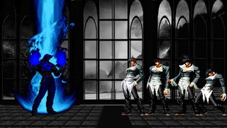 KOF MUGEN: BLUE VALMAR RUGAL VS TEAM IORI YAGAMI