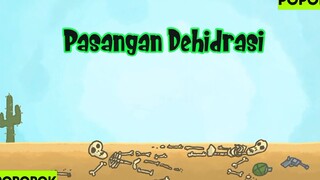 DEMI CINTA, Pasangan ini Rela Dehidrasi || Animasi Popopokk