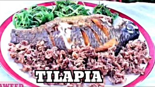 DEEP FRIED TILAPIA AND CRISPY SQUID HEAD SOBRANG SARAP P1 | KABSAT SAM