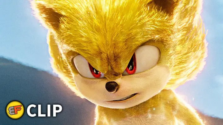 Super Sonic vs Dr. Eggman Robotnik - Final Battle | Sonic the Hedgehog 2 (2022) Movie Clip HD 4K