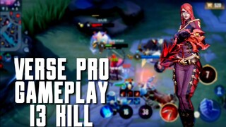 AOV-Verse Ds lane pro gameplay l Arena Of Valor l 13 kill.