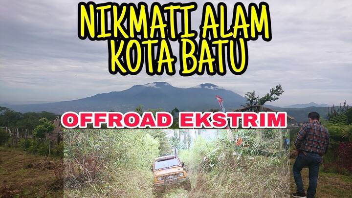 OFFROAD EKSTRIM DI JALUR PENDAKIAN GUNUNG ARJUNA, BONUS VIEW KOTA BATU