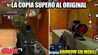 AREA F2 es MEJOR que RAINBOW SIX MOBILE CRITICA