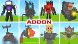 Download Skibidi Toilet addon v20.3 minecraft PE Telur-man addon || @AKOLONUS