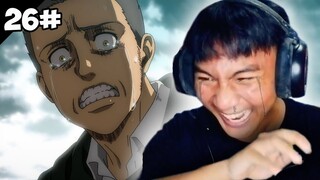 Reaction Attack On Titan S4  Ep 26 Indonesia : REACTION CONTOL!!!