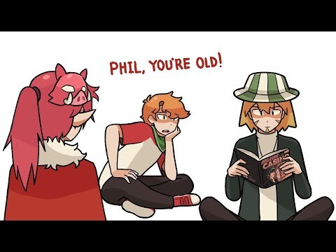 Phil, you'll die of Old Age... ft. Technoblade, TommyInnit & DanTDM | Dream SMP Animatic