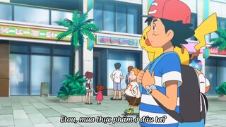 Pokemon Sun & Moon (Short Ep 6) - Satoshi ở trung tâm thương mại #pokemon