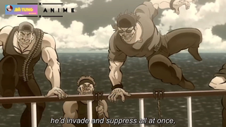 Baki tình cờ gặp một người đàn ông được gọi là Mr Second Hanma Baki Son Of Ogre #Anime #Schooltime