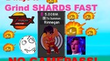 2 ways to Grind Shards Fast|NoGamepass|FullGuide| Roblox Anime Fighting simulator