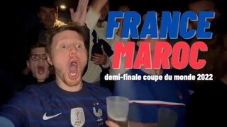 France - Maroc Mondial 2022 / Ambiance de bar lillois