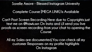 Sorelle Amore Course Blessed Instagram University download