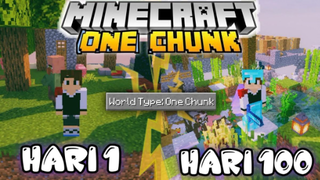 100 Hari Di Minecraft One Chunk