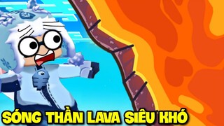 MEOWPEO SPEED RUN THOÁT KHỎI LAVA TRONG MAP PARKOUR CỦA NGƯỜI THÁI SIÊU KHÓ * MINI WORLD MINI GAME