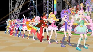 【MMDプリキュア】goプリ＆まほプリ＆プリアラでthe idolm@ster初星-mix