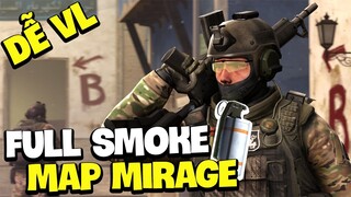 🐵 HƯỚNG DẪN CS:GO VER 2.0 - NÉM "FULL SMOKE" MAP MIRAGE DÀNH CHO NEWBIE