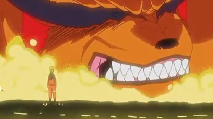 Naruto hanya melambaikan tangannya pelan, dan Mingshenmen menekan kuat pada Ekor-Sembilan.