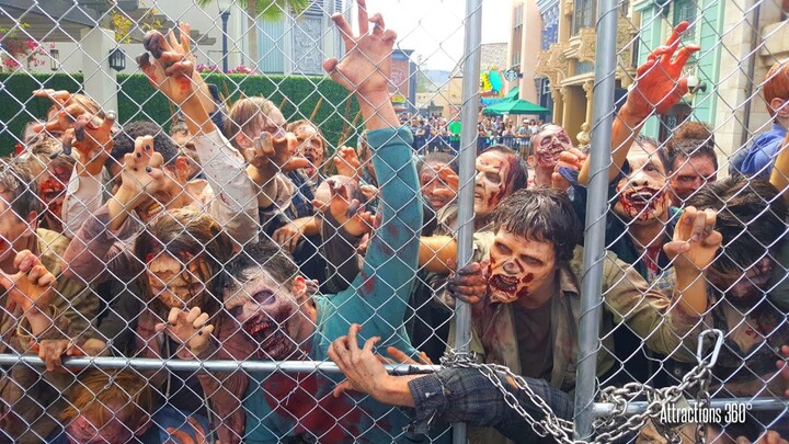 Grand Opening Ceremony of The Walking Dead Attraction - Universal Studios Hollywood