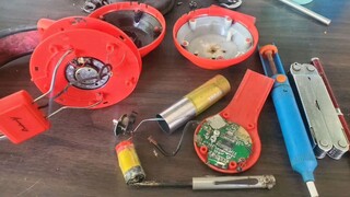 From sraps, old headphone, broken bluetooh headphone, disposable vape battery