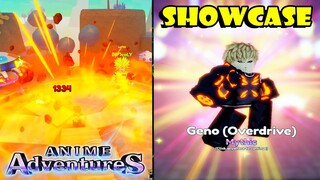 GENO OVERDRIVE (SPECIAL BANNER UNIT) SHOWCASE - ANIME ADVENTURES