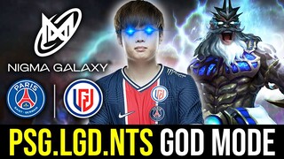 PSG.LGD.NothingToSay GOD MODE in Game 3 against NIGMA GALAXY (ZEUS POV)