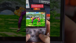 Anbernic RG35XX: Tekken 3 play arcade