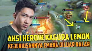 KALAH TURRET TDK MASALAH !! AKSI HEROIK KAGURA LEMON BUAT LAWAN TERPANCING MAKRO MIKRO KELUAR SEMUA