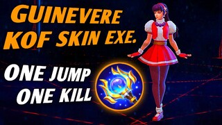 Guinevere KOF skin Exe. one jump one kill!