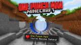 Minecraft, but I'm One Punch Man...
