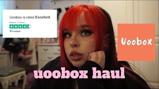 tiny uoobox try-on haul ✧( ु•⌄• )