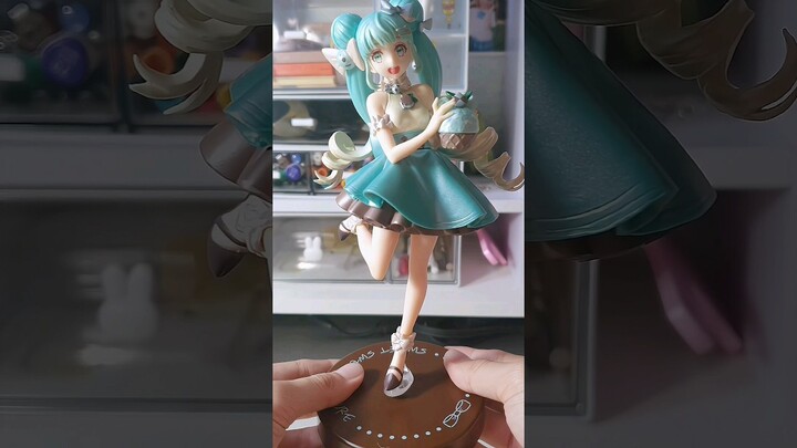 #shorts Hatsune Miku Fig - Sweet Sweets Mint Chocolate unboxing #vocaloid #unboxing #figure