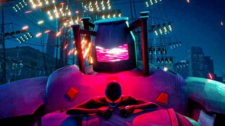 SPIDER MAN ACROSS THE SPIDER VERSE "Miles Morales Vs Giant Robot Fight Scene" (4K ULTRA HD) 2023