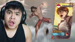 HARUS GW AKUIN INI SKIN AOT TERBAIK DIANTARA 3 SKIN AOT LAINNY ‼️ REVIEW SKIN AOT EREN YIN