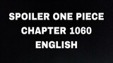 leaked one piece chapter 1060 english - koby scream
