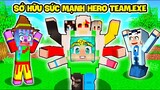 YABUN THỬ THÁCH 24GIỜ SỞ HỮU SỨC MẠNH CỦA HERO TEAM.EXE TRONG MINECRAFT |MÈO BÉO THOÁT KHỎI HERO.EXE