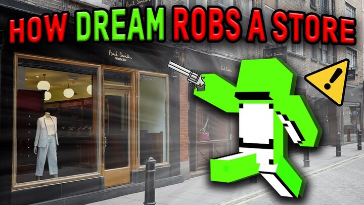 How Dream Robs A Store (Insane Parkour)
